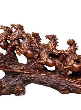 骏马摆60559434件办公马到成功招风水生肖装马工艺室品摆设家居酒