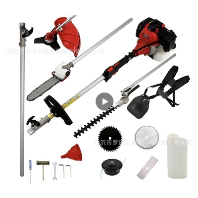 七合一 多功能割灌机四冲汽油割草机八合一小型家用多功能除草机
