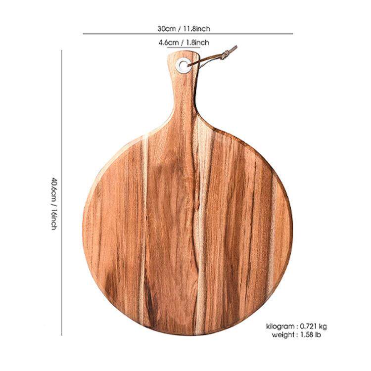 头工厂简约时尚相思木砧板木铲质源厨房面包板披萨子带blt-2020手