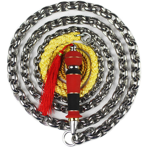 速发大锈钢响鞭 鞭子新款正宗麟鞭子健身鞭甩鞭麒铁鞭摔钢鞭铁鞭