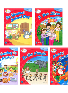 原版进口培生朗文小学英语明星系列分级阅读绘本Bright Readers Level 1级别单本 一年级课外英文读物故事书6-7岁  赠ppt音频课件