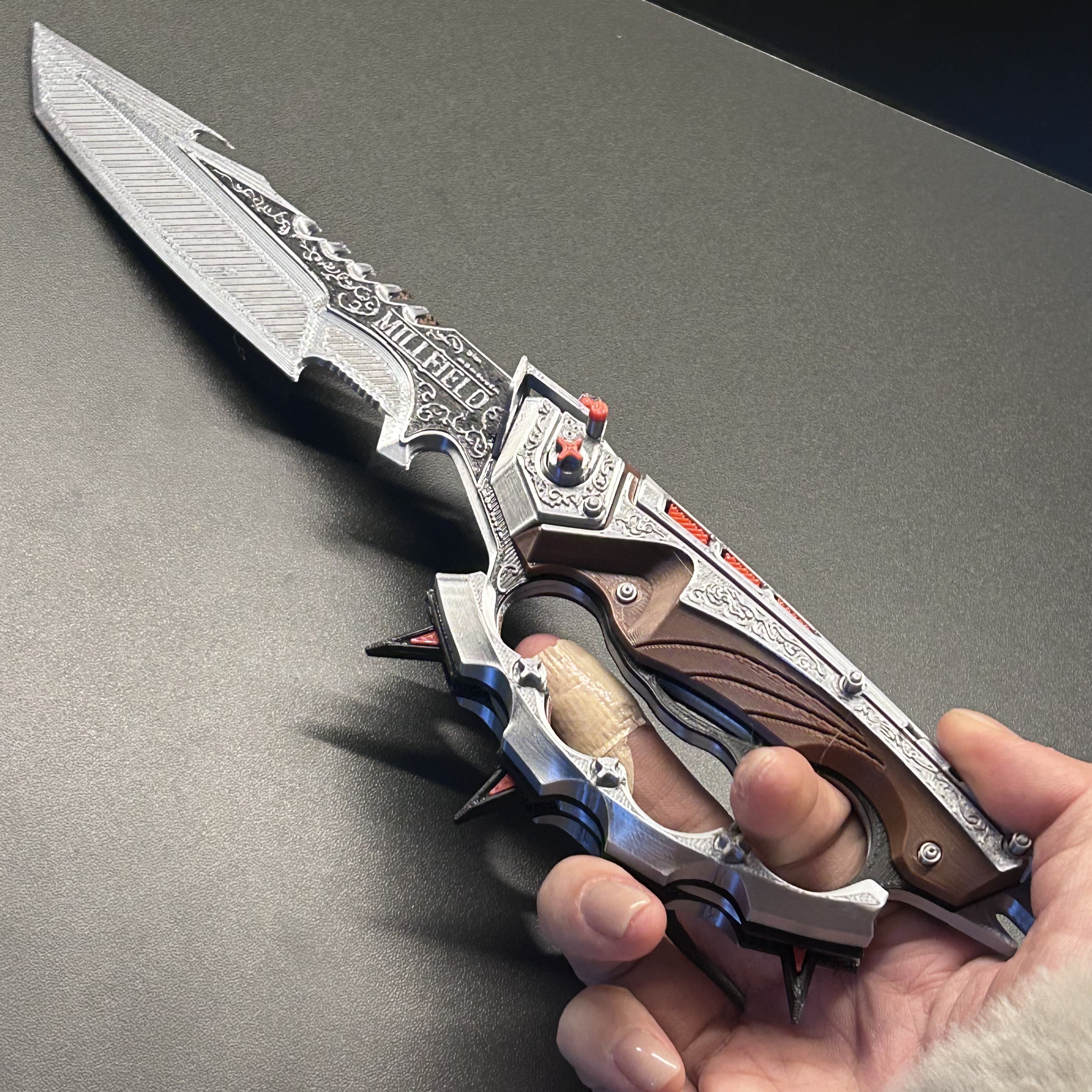 三角洲行动周边信条传说近战武器玩具3D打印模型手办摆件实物