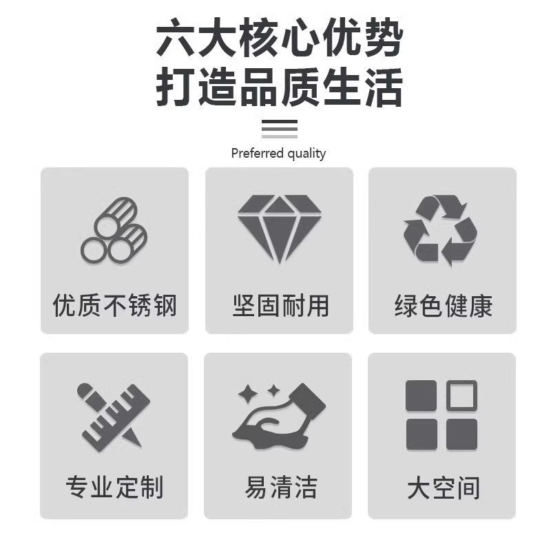304不锈钢矮柜落地柜办公室收纳柜不锈钢储物柜文件柜收纳柜柜子