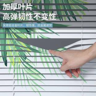 ise百叶窗帘免打孔百叶帘浴室洗手间卫生间窗户遮挡遮光防水升降