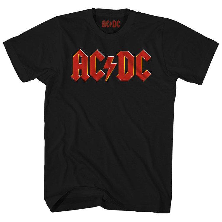 ACDC乐队朋克风格T恤纯