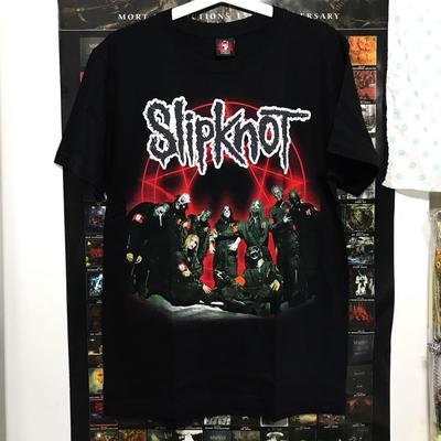 同款Slipknot 活结乐队2024夏季新款纯棉短袖T恤 金属摇滚  G-3