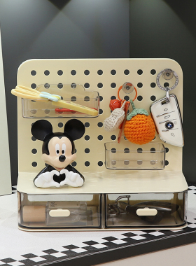 速发门关收纳盒装玄入户摆件客厅电视柜置物架进饰品抽屉挂盒