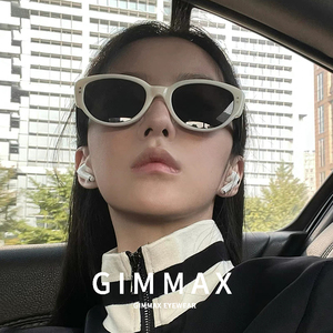 速发框嘉尔白王5202太新款方圆脸覆古色猫眼太高级感抗UV