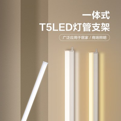 速发灯管T58体支架灯T一家能超亮照明节用灯管日光灯