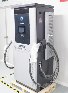 用新能83395源汽车充商桩双即插即充120KW直流充枪电桩立电式