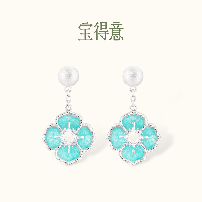 宝得意耳环高级感轻奢小众礼品