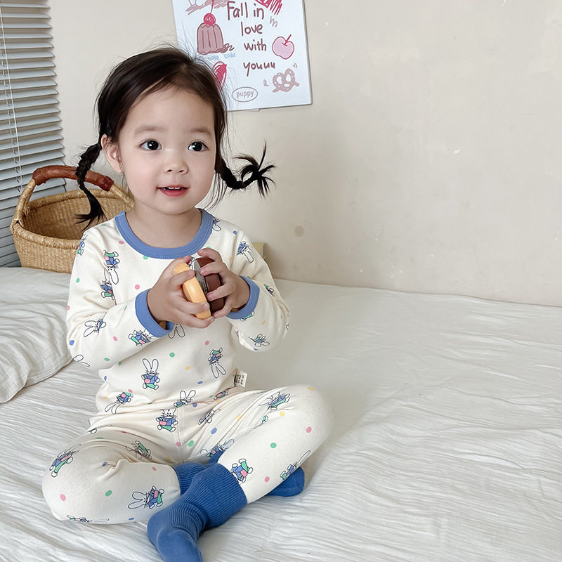 儿童睡衣加厚冬女童A类内衣套装儿童新款纯棉打底男童宝宝秋衣秋,童装/婴儿装/亲子装,内衣套装,淘宝优惠券,粉丝福利购,淘宝优惠卷