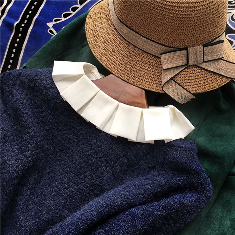 假领子女百搭假领配毛衣衣领