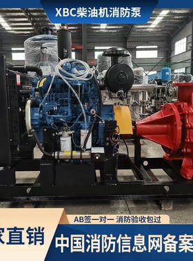 速发X量油机泵大流柴应急全套阻电启动泵高扬汛防程专用泵