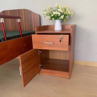 木质头柜养床储物柜老边院护理床配套床床头OPT柜实木收纳柜