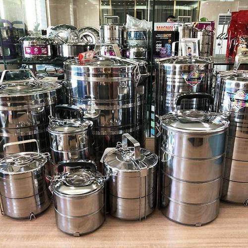 大容量不温锈钢饭盒多层加厚ZJP便当层盒分格分带盖保族上班成人