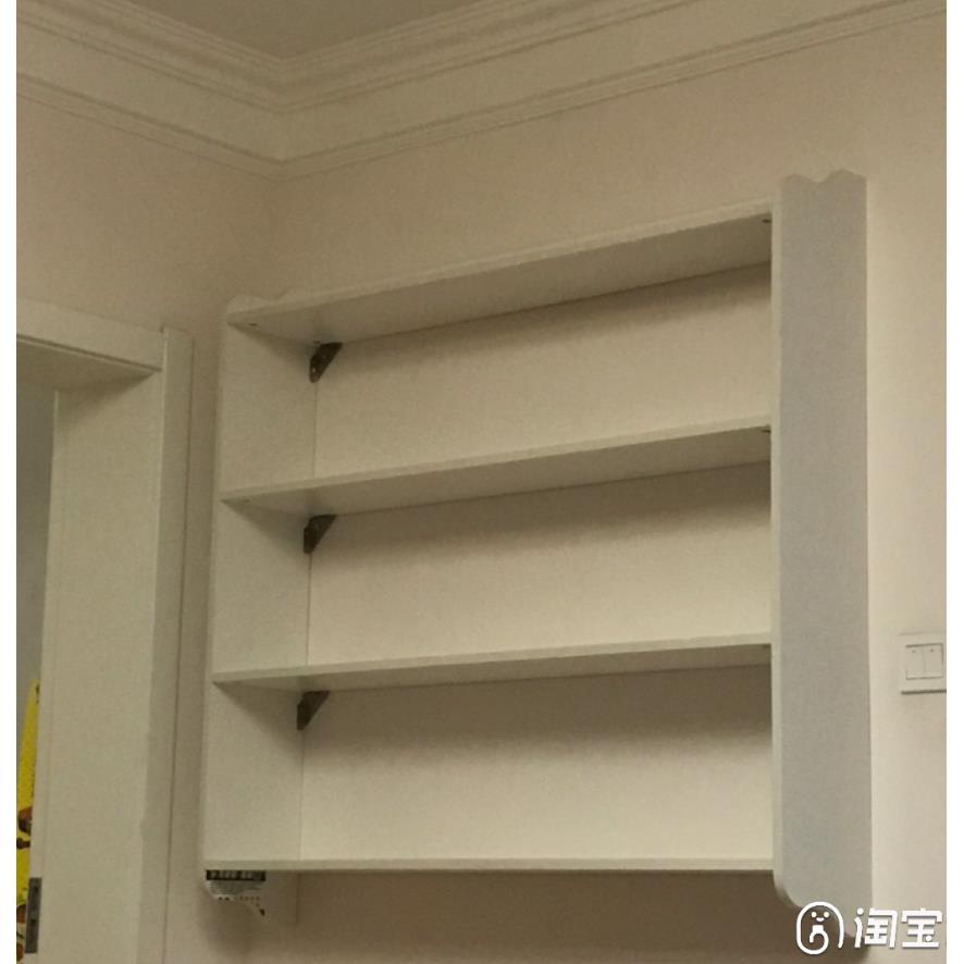W实木态板书置物架生柜墙F77J998T壁吊9架柜收纳架简约现代学生儿