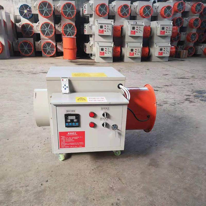 业电暖风机温室养殖AJW暖风机育大电加热工风机棚暖雏风机