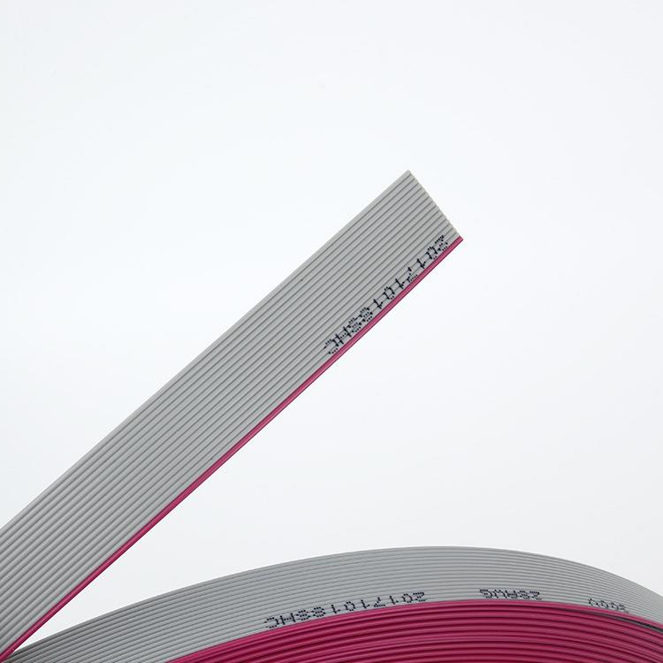 灰灰排线-1排线1G.27PH-28AW6P-64P订厂家制/0.10红边灰排线F7C排