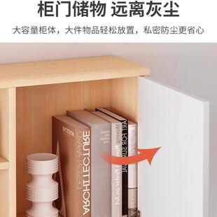学习桌初中生 书桌学生家用写字桌书柜书架一体桌子卧室电脑桌台式