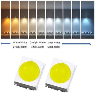 28XUY5ed3灯珠贴片冷白0.l2w聚光高光效白光极单色球头发光二管