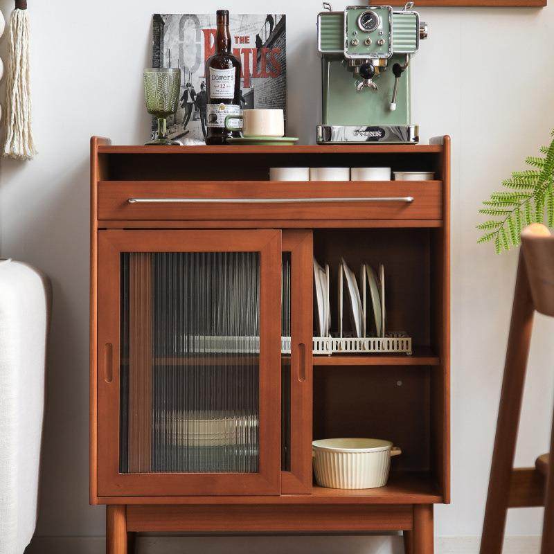 中古风实木餐边柜墙户一体储柜小物型客厅靠窄型新款WFA复古茶水,电子元器件市场,其它元器件,淘宝优惠券,粉丝福利购,淘宝优惠卷