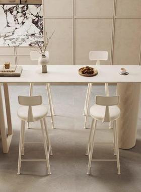 轻奢板吧桌家用客厅厨房台LQC边断吧台阳台靠墙垭隔口小户岩型高