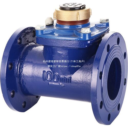LXLC水表DN80 100 150法兰水表 可拆式水表干式水表 防冻污水水表