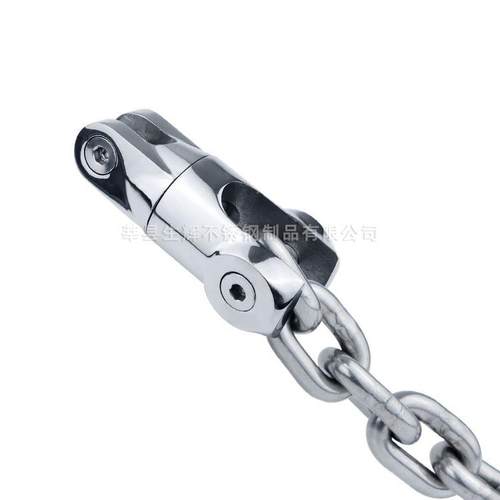 重型锚连接不器锈钢316用锚链配船用DUX五金游艇两段锚件旋船转