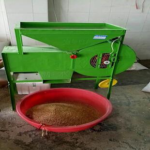 小麦DS011337分离杂质备电机动风选机设芝麻除杂械加的农厚业小型