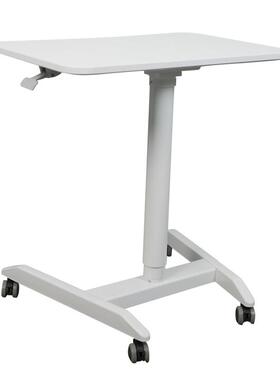 9W气545动升叠降桌站立简约式自动沙发床边可动懒人讲办公移桌演