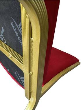 铝合金宴五线HFS管方头酒店椅宴会椅会议办公餐桌展椅椅酒店会会