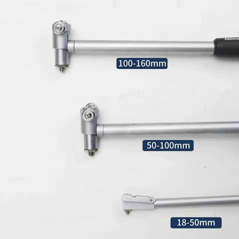 精度内百分3表支装18-160mm内径量表套807装径量高缸表