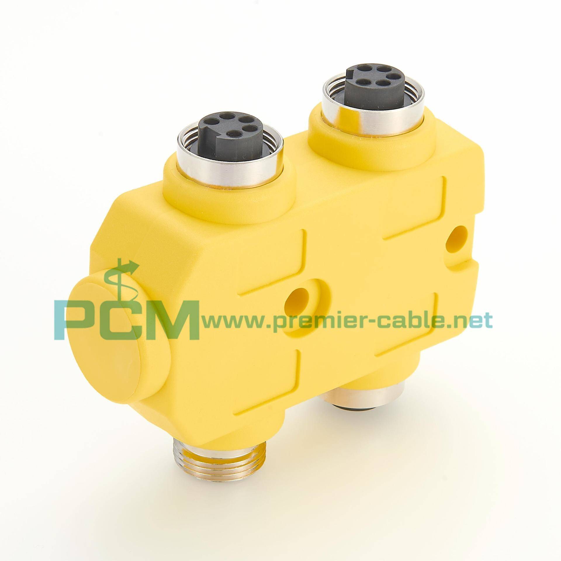 线端子块圆形7接/8电源BAR分配器分集线器线盒4端口8端口4芯5芯