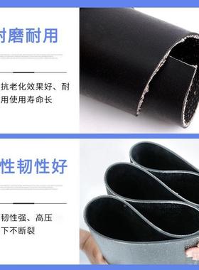 防YHD1耐磨夹橡胶版5布mm8m滑m0mm厚减震橡胶垫车厢房顶耐老化输
