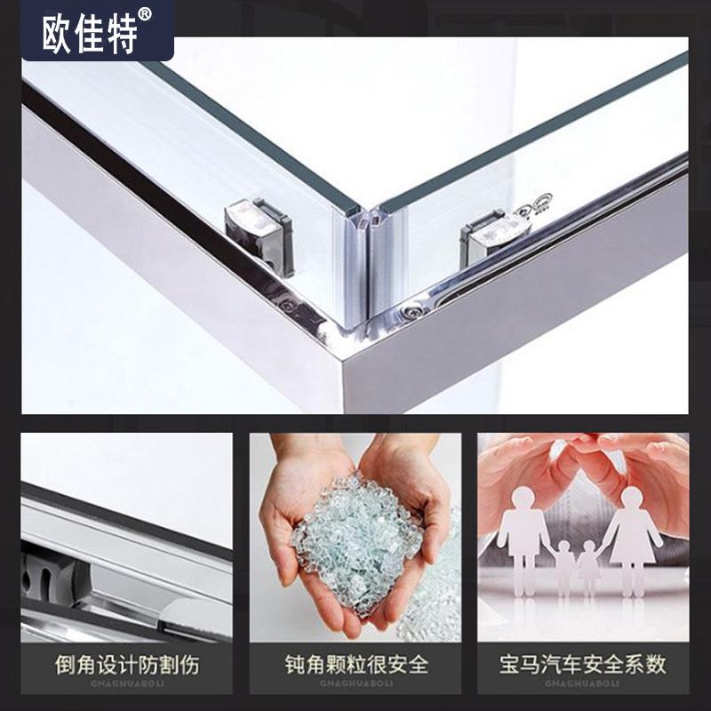 整体淋湿房浴房一字公寓别墅移门式淋浴酒店家用干分离98956隔断
