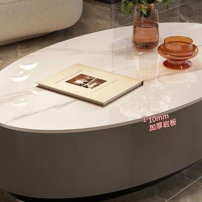 岩板茶几客厅家用小户型茶桌简约现代2025新款网红轻奢感茶几