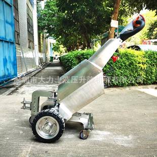 电动拖车挂钩牵引平板车不锈钢电力牵引工具车 电动牵引车步行式