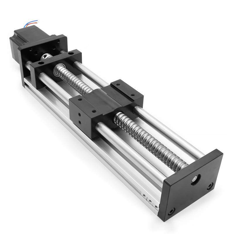 滑台模组EB滚珠丝杠机直线套112装轴小型电动升双降光57步进电工