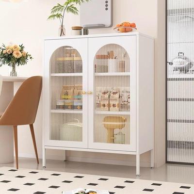 巴胺柜子置家用厨房客厅物柜多微波杂EEA物铁皮柜铁艺防尘防潮防