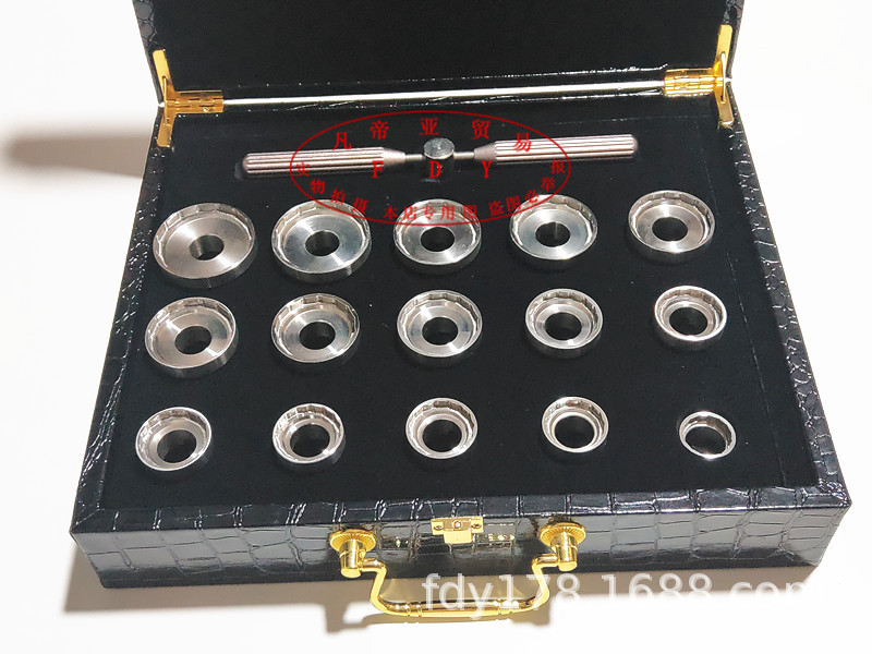 百年L后盖开表器15粒装多边形