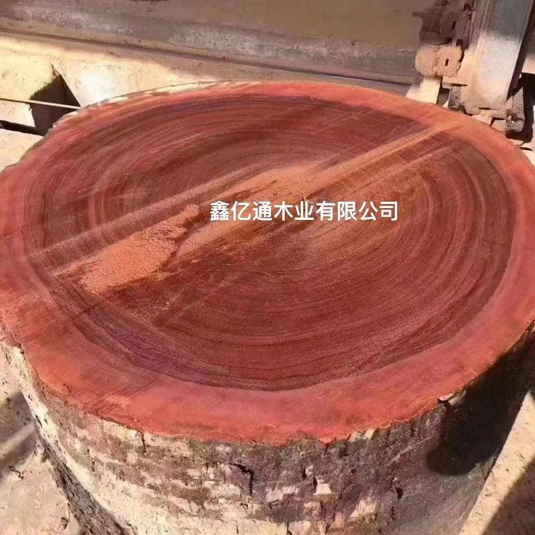 大径红铁木非木洲红菠萝格板方园防腐蚀木程地板林工306坤甸木