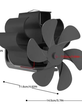热动力管道式炉风壁DXZ扇式户外壁炉风扇磁壁吸壁挂炉风扇