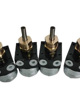 誉盈涂械3DNIcc静电喷漆齿机轮泵3cc齿轮泵红白蓝水油装漆齿轮泵