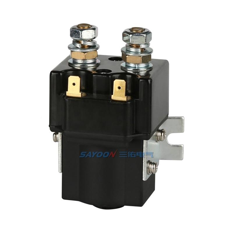 三0CZWP10直A密封防水流接触器100A佑12V24V67380V等