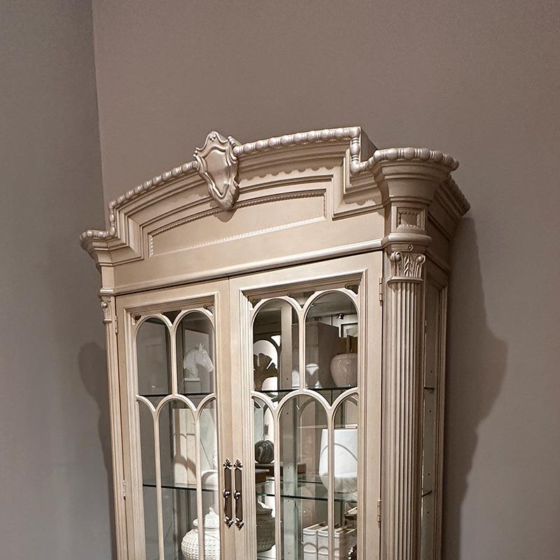 美式酒柜客厅靠墙t展示装2024-008柜法式ar图尔乐章奢华雕花实饰