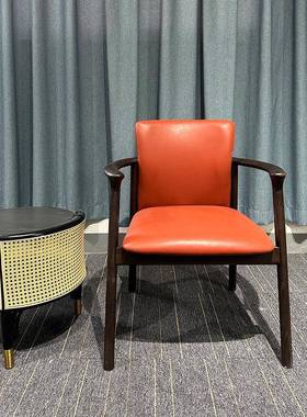 WCW意极简白蜡木式椅202式5新子款餐椅用凳子现代简约家实木餐桌