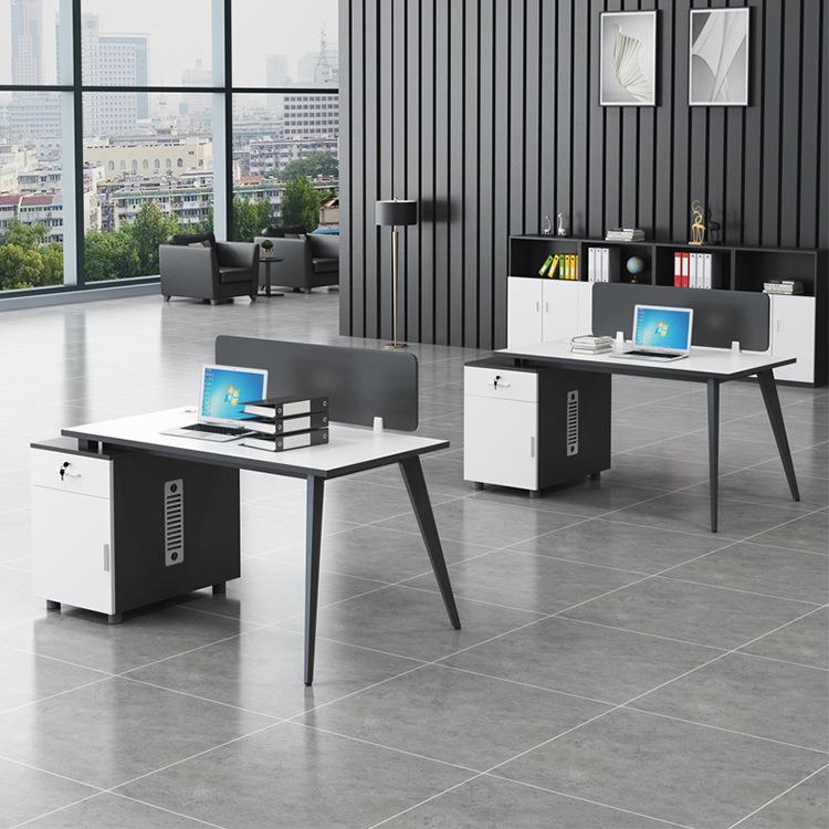 哇噢简约现代职员办公桌工YY-TJBGZ合电脑椅组桌办公室位员工位4/