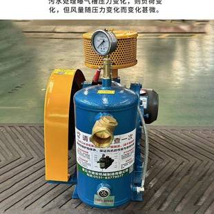 鼓风机回旋风风机回转低风机污水处理音 噪山东章丘销EMJ售回转式