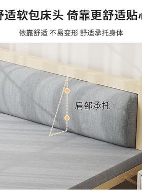 单人FSX床午休床家用出房小床简易硬板床用双床临时陪护床折租人